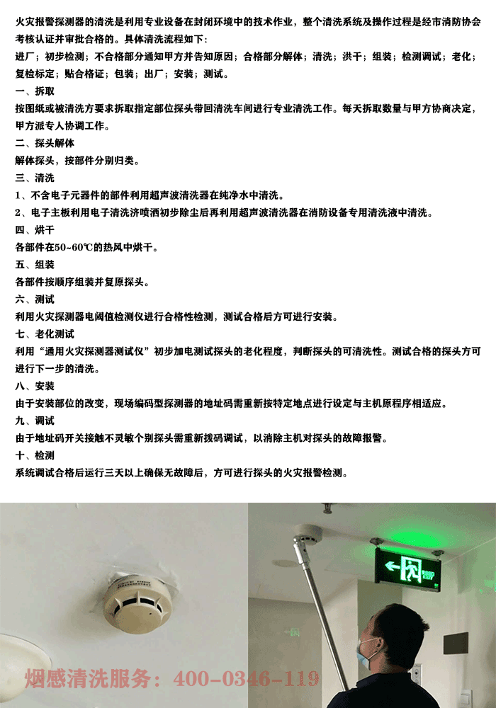 探測器清洗